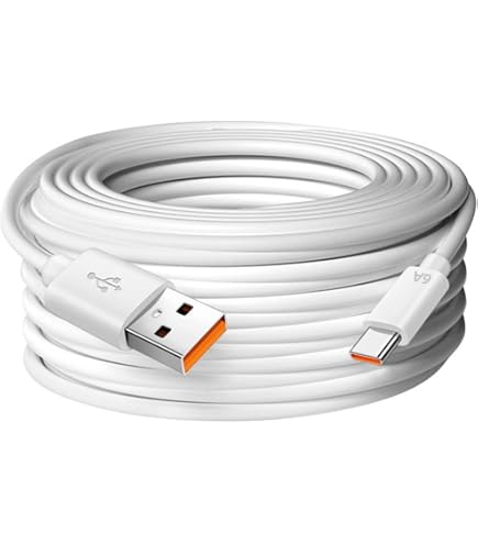 Amazon.co.jp: 監視カメラ 防犯カメラ用 USB Type-C 電源ケーブル 電源